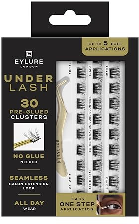 Eylure Underlash Pre-glued Extreme Salon Curl Clusters