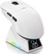 ATTACK SHARK Ajazz AJ159APEX PAW3950 Gaming Mouse, 42000 DPI, 8000Hz Wireless Polling Rate, RGB Magnetic Charging Dock with Color Screen, 56g SUPERLIGHT, 2.4G/BT/Wired Gaming Mice, PC/PS/Mac, White