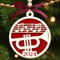 Trompete Ornament - Trompete Geschenke, Trompetenspieler Geschenke für Männer Frauen - Musik Weihnachten Ornamente Musik Ornamente Musikinstrument Weihnachten Ornamente - Holz Trompete Weihnachten