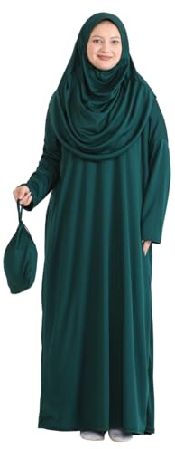 Prien Gebetskleidung Für Frauen Mit Rosenkranz Tasche Hijab, Islam Damen Kleidung Set, Abaya Kopftuch, Muslim Kleider, Khimar