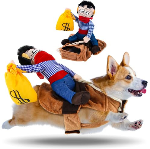 Halloween Kostüme für Hunde Killer Größe l, SilverChry Hundekostüm Chucky Puppe Cosplay für Halloween Haustier Cosplay Party (S, Ritter)