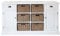 Grafelstein Sideboard Bayside weiß mit Rattankörben Anrichte Kommode Hamptons Long Island