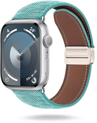 Denim Loop Apple Watch SE 2020 (40 mm), Silicona tela Metal