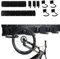 M.J COMFY-LIFE Wall Mounted Bike Rack for 4 Bicycles & 3 Helmets – Heavy Duty Vertical Bike Storage Rack, Space Saving Garage Wall Hanger, Indoor Bicycle Holder for Road & Mountain Bikes (4 Bikes)