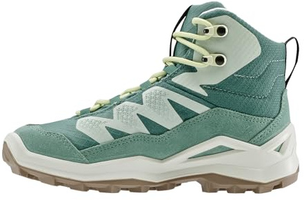 LOWA Stiefel mittel MADDOX PRO GTX MID JR rauchgrün/mintgrün, 34