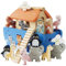 Le Toy Van – Steckspiel „Arche Noah“ | Pädagogisches Sensorikspiel für Babys mit Arche und bunten Bauklötzen – Geeignet für Kinder ab 2 Jahren