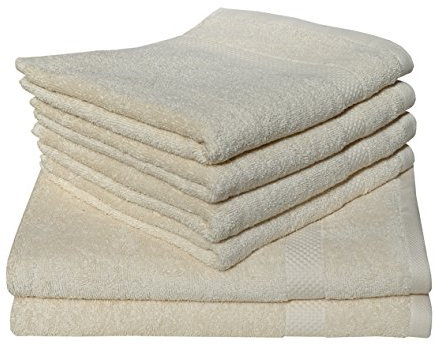 Dyckhoff Bio Duschvorlage Planet Walk-Frottier sand Größe 50x80 cm