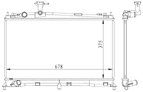 Nrf 53411 - Radiator, engine cooling