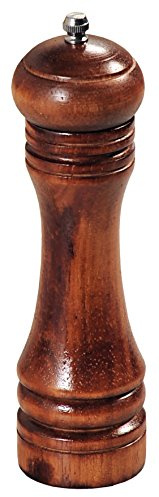 Kesper 13621 Pfeffermühle, Holz, braun, 5.5 x 5.5 x 22 cm