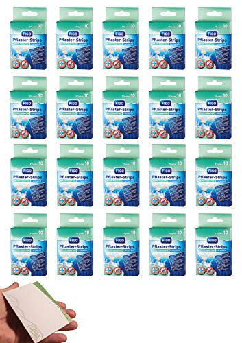 200 Pflaster- Strips 10er extreme wasserfest Pflaster Fingerverband