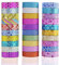Phantomon Washi Tape Bastelband-Set, 30 Rollen breites dekoratives Klebeband für Kunst, DIY-Dekoration, Scrapbooking, Glitzer-Washi-Masking, Kinder-Klebeband