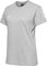 hummel Damen Hmlgo bomuld T shirts, Grey Melange, XS EU