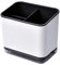 Greyoe Utensil Holder, Cutlery Holder, 3-Compartment Storage Multifunctional Cutlery Rack for Draining Cutlery (Black)