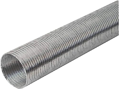 Ø 125mm / 1.5m Aluminium Flexschlauch - Alu Flexrohr Schlauch Lüftungsschlauch Lüftungsrohr Abluftschlauch