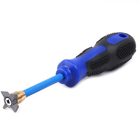 4 In1 Tungsten Steel Tile Gap Cleaner Cone Ceramic Tile Grout Remover for Floor Wall Seam Cement Cleaning Hand Tool (Color : Blue2)