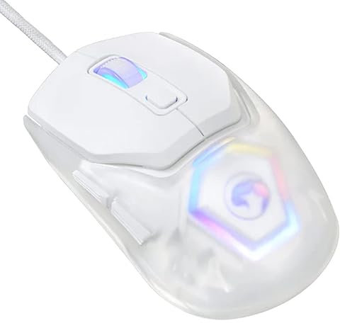 Marvo Z Fit Lite Gaming-Maus mit Pixart 3327 Sensor, Weiß