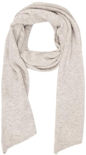 PIECES Damen Pcnella Long Scarf Noos Bc Cp, Light Grey Melange, Einheitsgröße