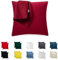 Kissenbezug 65x65 Mikrofaser Premium 2er Set Kissenhülle Deko für Kissen Sofa/Bett Stoff Superweicher Resistent Hypoallergen Anti-Milben Atmungsaktiv Kopfkissenbezug mit Verdecktem Zip Voll Waschbar