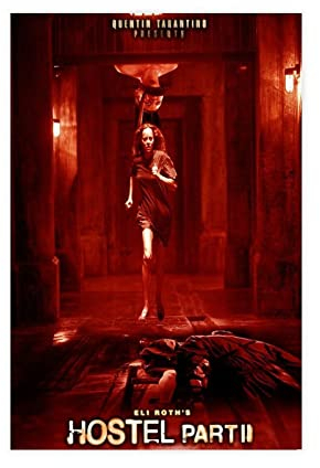 EDSC Horror-Filmposter Hostel: Teil II (2007), Leinwand, Poster, Schlafzimmer, Dekoration, Sport, Landschaft, Büro, Raumdekoration, Geschenkrahmen: 50 x 75 cm
