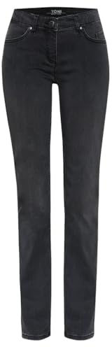 Toni Dress Damen Jeans Perfect Shape Straight Anthra Used - 21