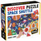 HEADU Discover Jigsaw Puzzle Space Shuttle | Educational Toys, Magic Lense, Ages 4+ Years, Lean Space