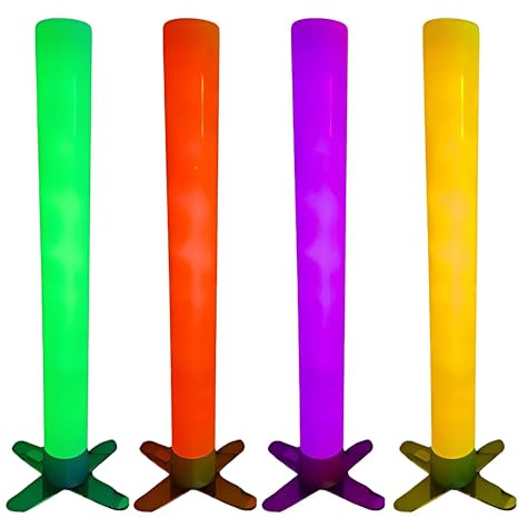 Playlearn 120cm Sensory Colour Changing Waterless Tube for Sensory Room Equipment -Pulse Tube LED Light for Bedroom & Gaming Room-Corner Lamp Multi-Sensory Exploration for Kids