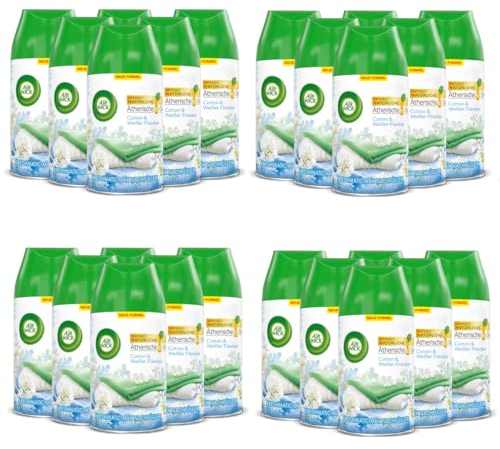 Air Wick Freshmatic Max Nachfüller Cotton & Weißer Flieder 24 x 250ml (24er Pack)