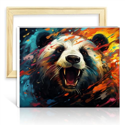 LiHEQING Peinture par numéros Bradley DIY Kits de peinture à l'huile numérique sur toile Peinture numérotée Jouets anti-stress sans cadre (60 x 75 cm)