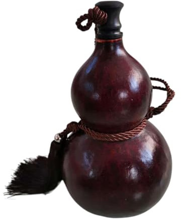 getuse Bouteille décorative en forme de gourde chinoise pour camping, bureau, intérieur, bureau et extérieur – Étanche, artistique (0,5 kg sans motif)