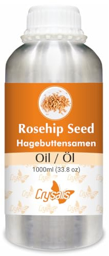 Crysalis Rosehip seed (Rosa rubiginosa) Oil - 1000ml/33.8 Fl oz