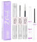GAQQI Cluster Lash Glue & Lash Remover, bond and seal lash glue Waterproof, Long Lasting Eyelash Glue Strong Hold, Gentle Eyelash Remover for DIY Lashes (3 IN 1 Set)