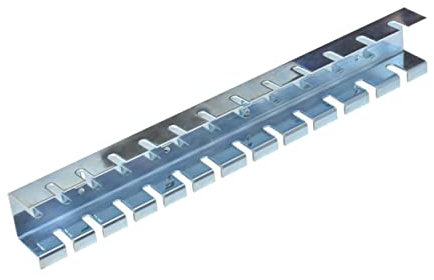 KONTONTY Support de Tournevis Premium pour Panneaux Perforés Organisateur Outils à Main pour Atelier Garage et Maison Râtelier à Abrasion et Facile à Installer