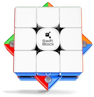 Swift 3x3 Super Maglev Speed Cube, [Super] Swift Block 2026 Flagship - 76 Magnets & Patented Core, UV Coated Professional 3x3x3 Puzzle, Premium STEM Toy Gift