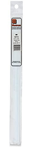 Plastruct 0.3 x 3.2mm Strips 10pcs # MS-112