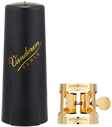Vandoren LC57DP Legatura per Sassofono Alto, Dorato