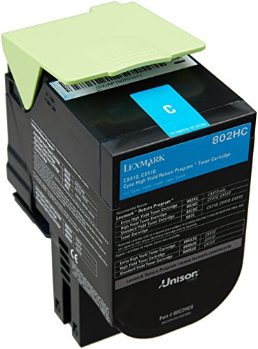 Lexmark High Yield Toner, cyan C2HC0