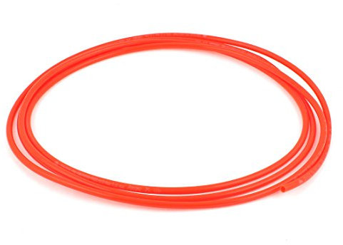 sourcing map polyurethan PU Luftkompressor Schlauch Rohr 3 Meter 6mm x 4mm Rot de