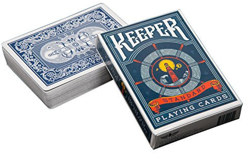 Ellusionist Keepers Jugando Cartas Cubierta - Azul