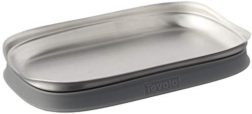 Tovolo Repose-cuillère double en acier inoxydable