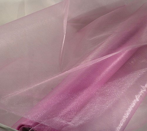 Snow Organza 70 cm x 10 m violett - Dekostoff Dekostoffe Deko