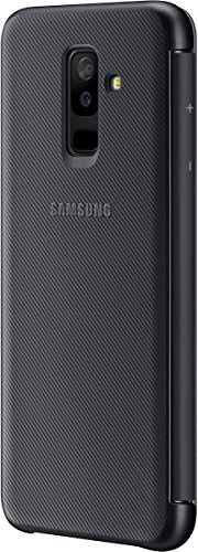 Samsung EF-WA605 Brieftasche Cover für Galaxy A6 plus, schwarz