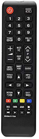 MYHGRC Nuovo telecomando Sam BN59-01175N per telecomando Sam Universale Smart TV 4K HD LED LCD AA59-00786A AA59-00741A AA59-00602A BN59-01247A Compatibile con tutti i televisori per Sam TV