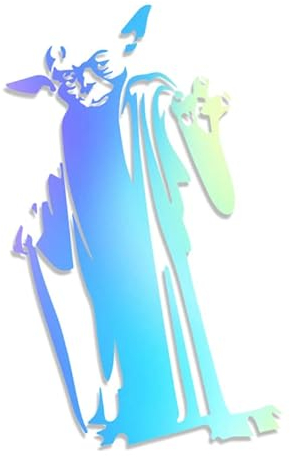 Decus Yoda Star Wars L 0228 (Oil Slick Hologramm) // Sticker OEM JDM Style Aufkleber