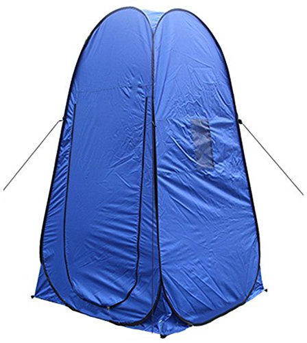 BAJIE Zelt Dusche Wechseln Strand Camping Zelt Zimmer Tragbares Pop Up Privates Zelt Mobile Toilette Travel Kits Blau