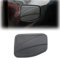 JHCHAN Tankdeckel Schutz für Ford Ranger 2012–2022 T6 T7 T8 Wildtrak Raptor Limited XL XLT Tremor Diesel Benzin Pickup Fuel Gas Cap Cover Trim Guard Mattschwarz (2012-2022)