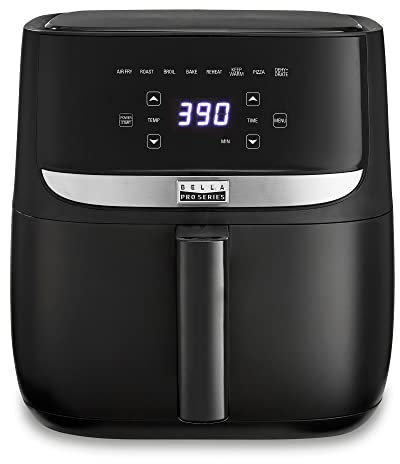 Bella Pro Series 6-qt. Touchscreen Air Fryer - Black Matte