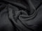 Ottoman Fine Rib Spandex (Elasthan) Jersey-Stoff, Meterware, Schwarz
