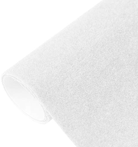 Wination Grasmatte Rolle, 100 x 40 cm Florhöhe Teppich Kunstrasen Garten Rasen Hohe Dichte Kunstrasen Garten Deko (Weiß)
