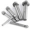 6 Stück Hochgeschwindigkeitsstahl Rundschaft 3 Wellen Senkfräser HSS Fasen Schaftfräser Fasenwerkzeug Kegelsenker Senker Kegelsenker Satz HSS Senker Set für Aluminium/Holzplatte