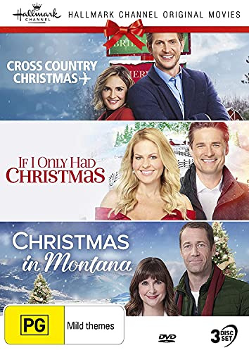 Hallmark Christmas 3 Film Collection (Cross Country Christmas / If I Only Had Christmas / Christmas in Montana)